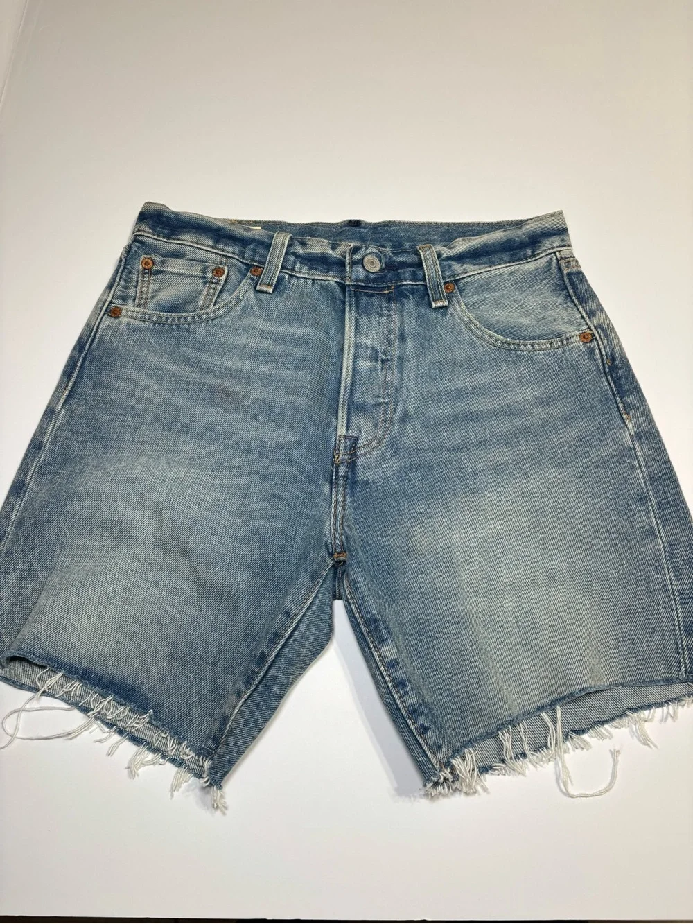 Classic Light Blue Denim Cutoff women’s Shorts